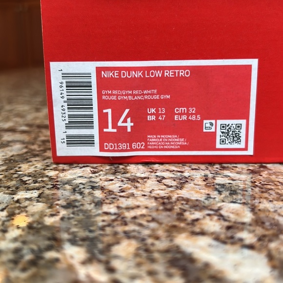 Nike dunk low size 14 - Picture 5 of 5